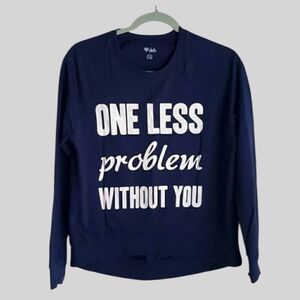 Deb Long Sleeve Graphic Sweatshirt Size Small
